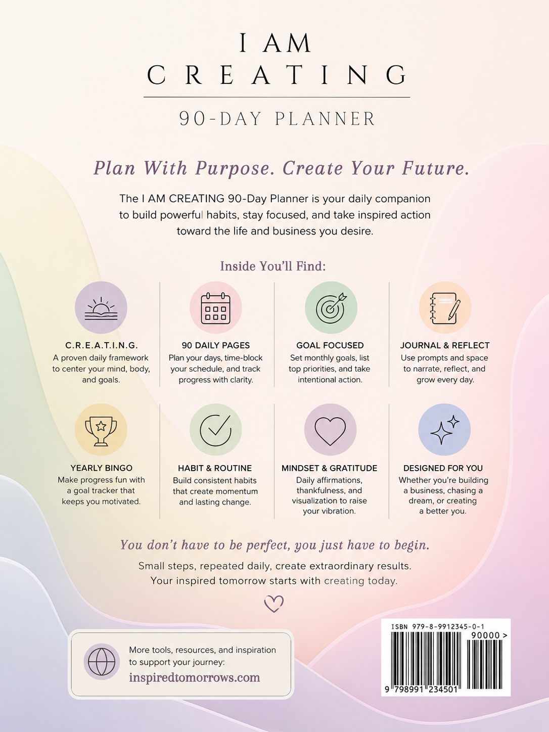 Planner for Inspired and Inspiring Entrepreneurs